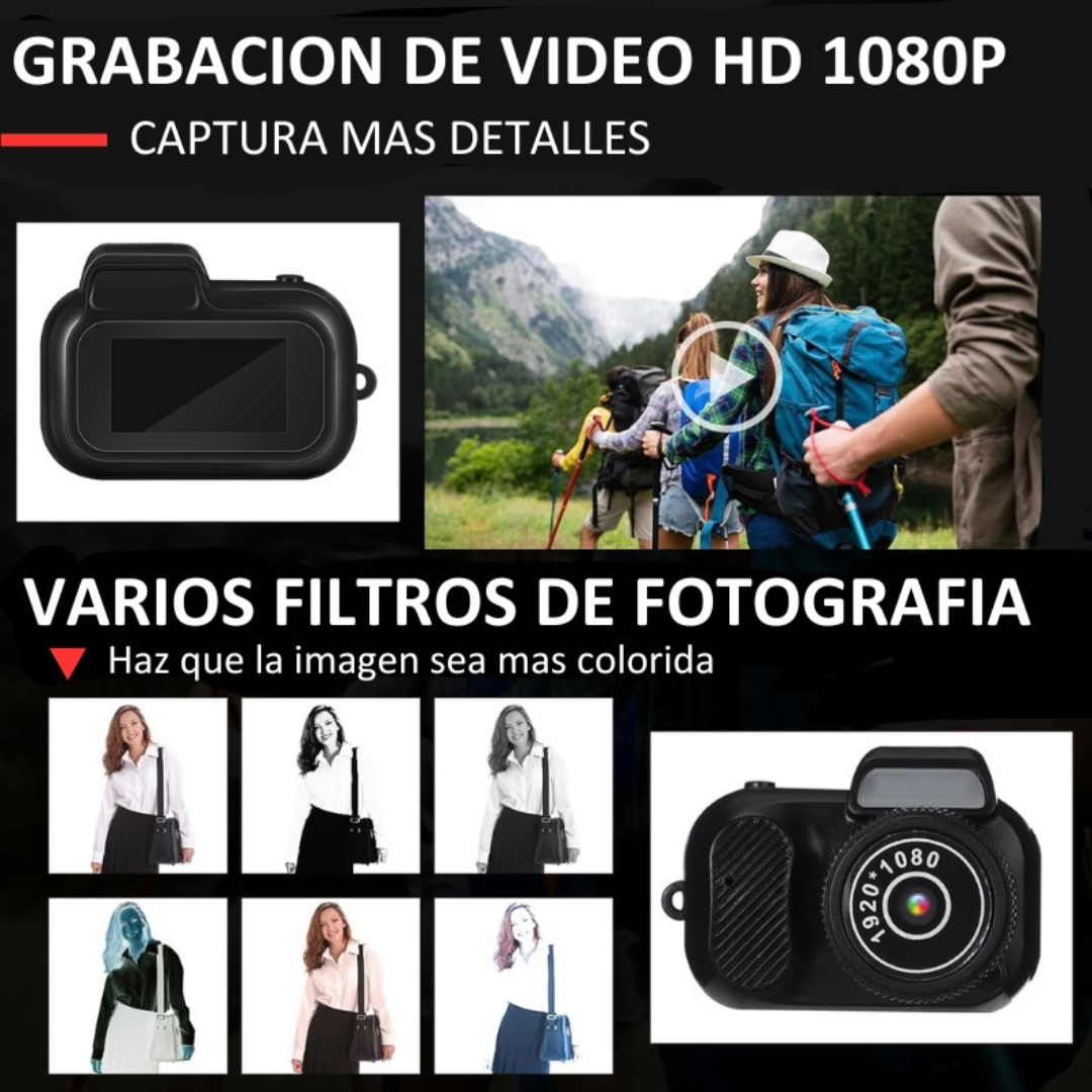 Mini camara Full Hd 1080p